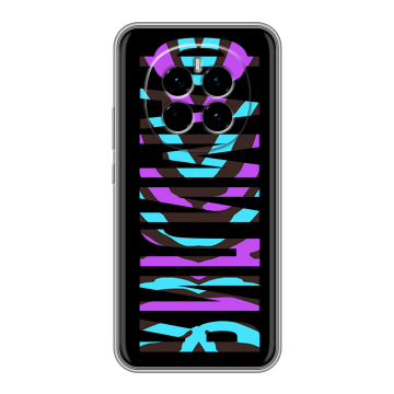 Силиконовый чехол на Honor Magic 7 с принтом ФАМИЛИЯ