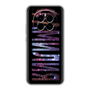 Силиконовый чехол на Honor Magic 7 с принтом ФАМИЛИЯ