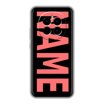 Силиконовый чехол на Honor Magic 7 с принтом NAME