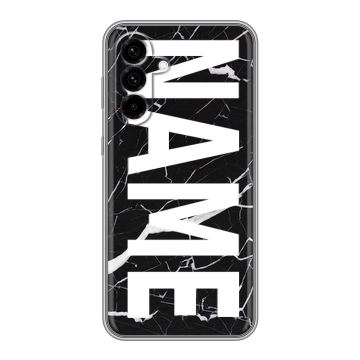 Силиконовый чехол на Samsung Galaxy A36 с принтом NAME