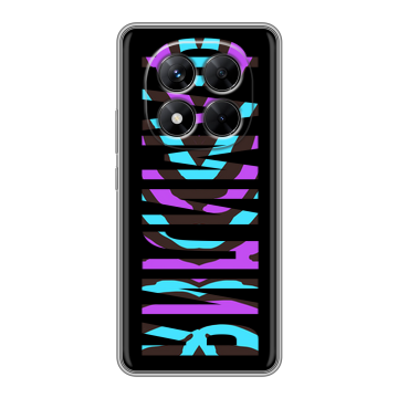 Силиконовый чехол на Xiaomi Redmi Note 14 Pro 5G с принтом ФАМИЛИЯ