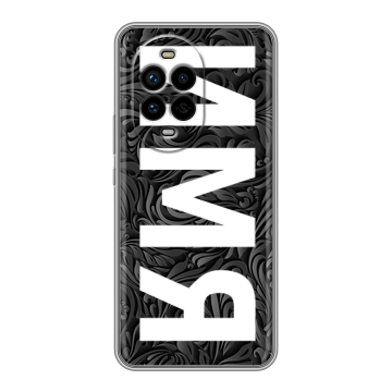 Силиконовый чехол на Huawei Nova 13 Pro с принтом ИМЯ