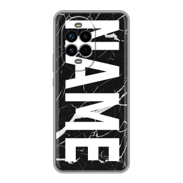 Силиконовый чехол на Huawei Nova 13 Pro с принтом NAME