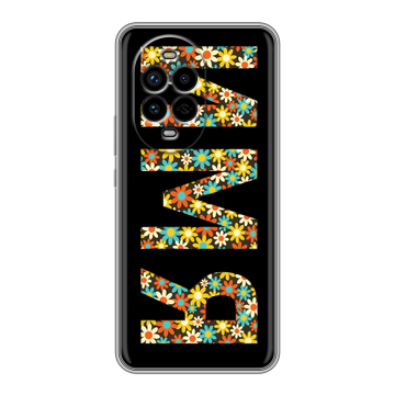 Силиконовый чехол на Huawei Nova 13 Pro с принтом ИМЯ