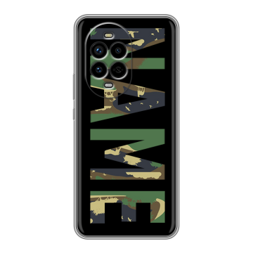 Силиконовый чехол на Huawei Nova 13 Pro с принтом NAME