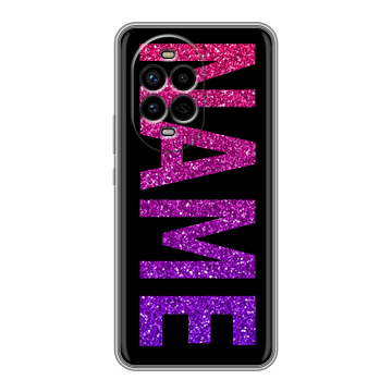Силиконовый чехол на Huawei Nova 13 Pro с принтом NAME