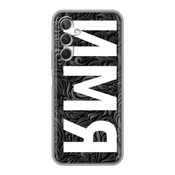 Силиконовый чехол на Samsung Galaxy A26 с принтом ИМЯ