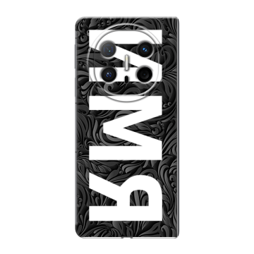 Пластиковый чехол на Huawei Mate X6 с принтом ИМЯ