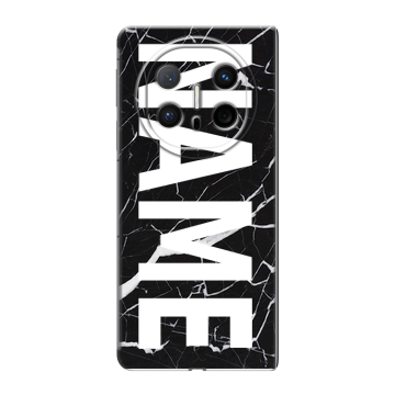 Пластиковый чехол на Huawei Mate X6 с принтом NAME