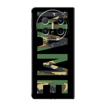 Пластиковый чехол на Huawei Mate X6 с принтом NAME
