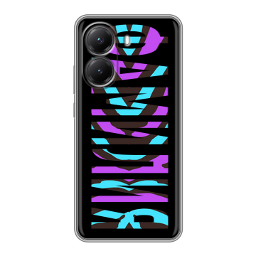 Силиконовый чехол на Poco X7 Pro с принтом ФАМИЛИЯ