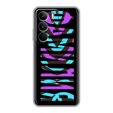 Силиконовый чехол на Realme C75 с принтом ФАМИЛИЯ