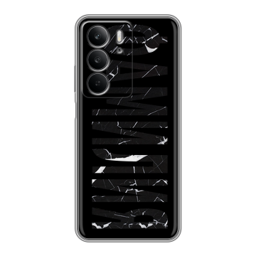 Силиконовый чехол на Realme C75 с принтом ФАМИЛИЯ