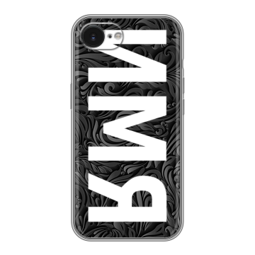Силиконовый чехол на Iphone 16e с принтом ИМЯ