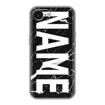Силиконовый чехол на Iphone 16e с принтом NAME