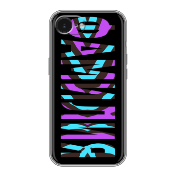 Силиконовый чехол на Iphone 16e с принтом ФАМИЛИЯ