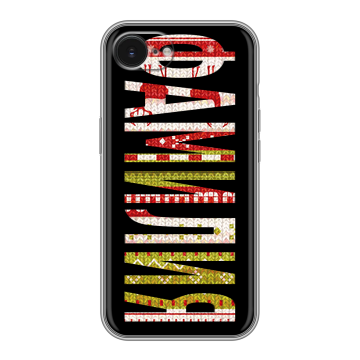 Силиконовый чехол на Iphone 16e с принтом ФАМИЛИЯ