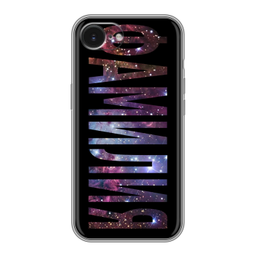 Силиконовый чехол на Iphone 16e с принтом ФАМИЛИЯ