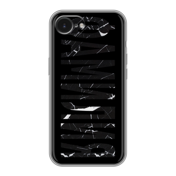 Силиконовый чехол на Iphone 16e с принтом ФАМИЛИЯ