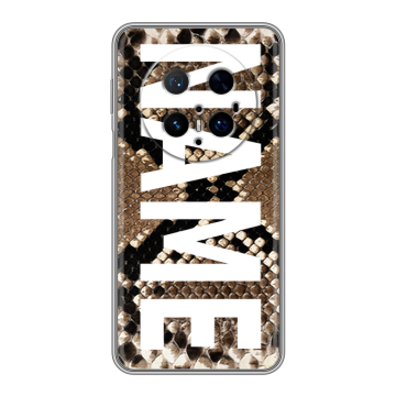 Силиконовый чехол на Huawei Mate 70 Pro с принтом NAME