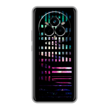 Силиконовый чехол на Realme 14 Pro с принтом ФАМИЛИЯ