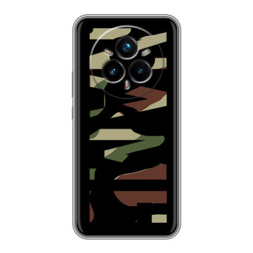 Силиконовый чехол на Realme 14 Pro Plus с принтом NAME