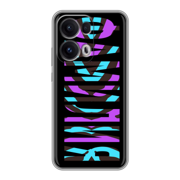 Силиконовый чехол на OPPO Reno13 Pro с принтом ФАМИЛИЯ