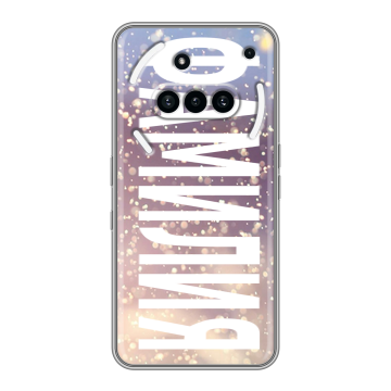 Силиконовый чехол на Nothing Phone (3a) с принтом ФАМИЛИЯ