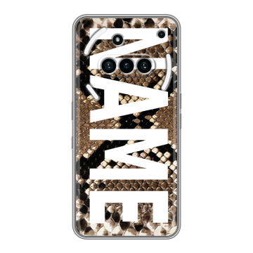 Силиконовый чехол на Nothing Phone (3a) с принтом NAME