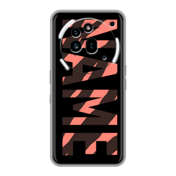 Силиконовый чехол на Nothing Phone (3a) Pro с принтом NAME
