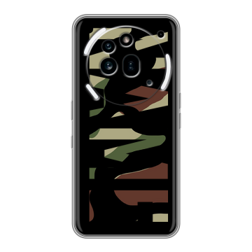 Силиконовый чехол на Nothing Phone (3a) Pro с принтом NAME