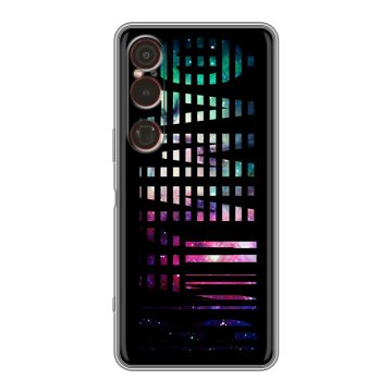 Силиконовый чехол на Sony Xperia 1 VI с принтом ФАМИЛИЯ