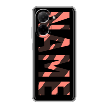 Силиконовый чехол на Xiaomi Redmi A5 с принтом NAME