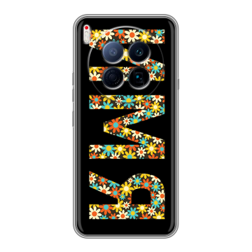 Силиконовый чехол на Tecno Camon 40 Premier 5G с принтом ИМЯ