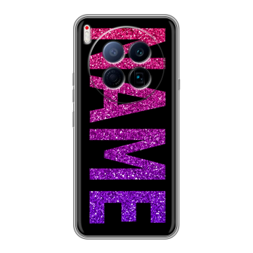 Силиконовый чехол на Tecno Camon 40 Premier 5G с принтом NAME