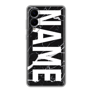 Силиконовый чехол на Samsung Galaxy S25 Edge с принтом NAME