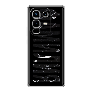 Силиконовый чехол на Infinix Note 50 4G с принтом ФАМИЛИЯ