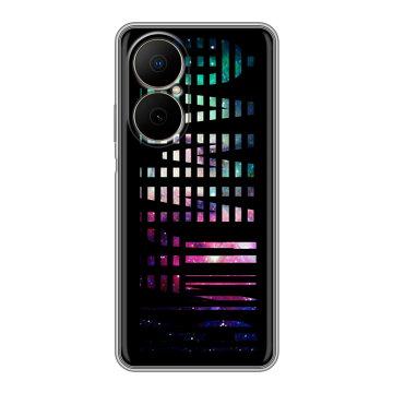 Силиконовый чехол на Huawei Nova Y73 с принтом ФАМИЛИЯ