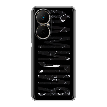 Силиконовый чехол на Huawei Nova Y73 с принтом ФАМИЛИЯ