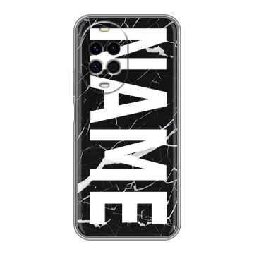 Силиконовый чехол на Huawei Nova 14 с принтом NAME