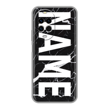 Силиконовый чехол на Huawei Nova 14 Pro с принтом NAME