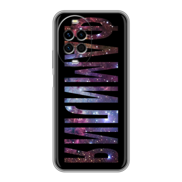 Силиконовый чехол на Huawei Nova 14 Pro с принтом ФАМИЛИЯ