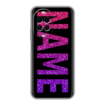 Силиконовый чехол на Huawei Nova 14 Pro с принтом NAME