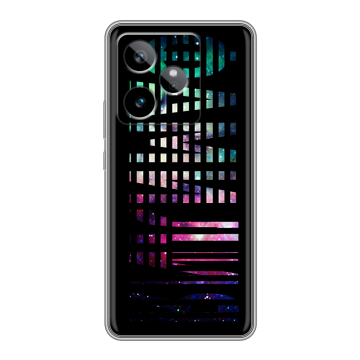 Силиконовый чехол на Realme GT 7T с принтом ФАМИЛИЯ