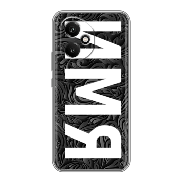 Силиконовый чехол на Honor 400 с принтом ИМЯ