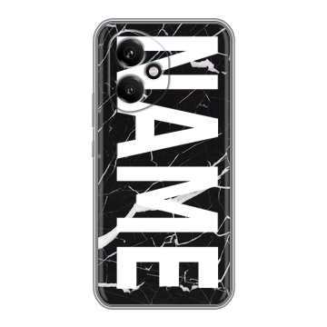 Силиконовый чехол на Honor 400 с принтом NAME