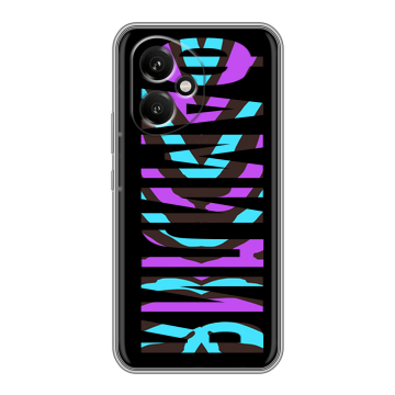 Силиконовый чехол на Honor 400 с принтом ФАМИЛИЯ