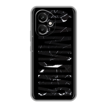 Силиконовый чехол на Honor 400 с принтом ФАМИЛИЯ