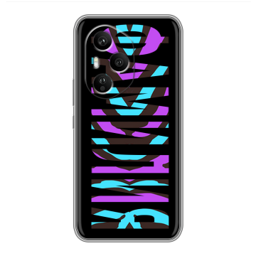Силиконовый чехол на Honor 400 Pro с принтом ФАМИЛИЯ