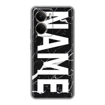 Силиконовый чехол на Realme P3 с принтом NAME